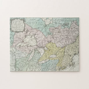 An Accurate Map of Canada, 1761 Jigsaw Puzzle