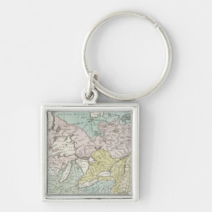 An Accurate Map of Canada, 1761 Key Ring
