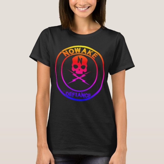 "An Act of Defiance" Colour Splash Women's Shirt (Front)