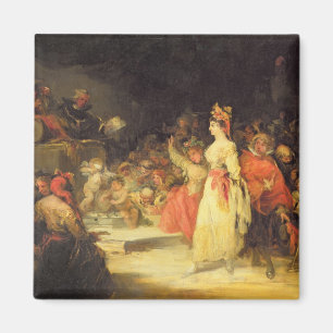 An Actress before the Inquisition (see also 58999) Magnet