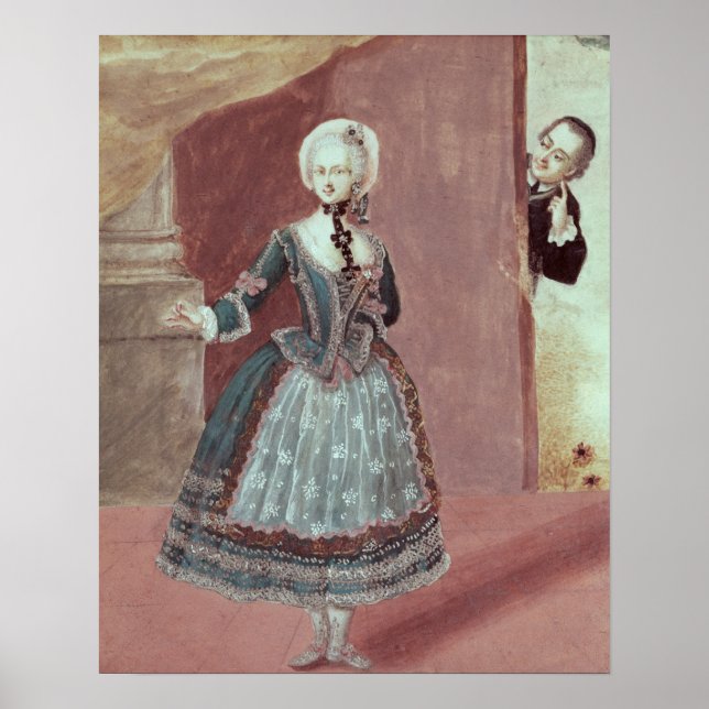 An Actress in the Role of Rosine Poster (Front)