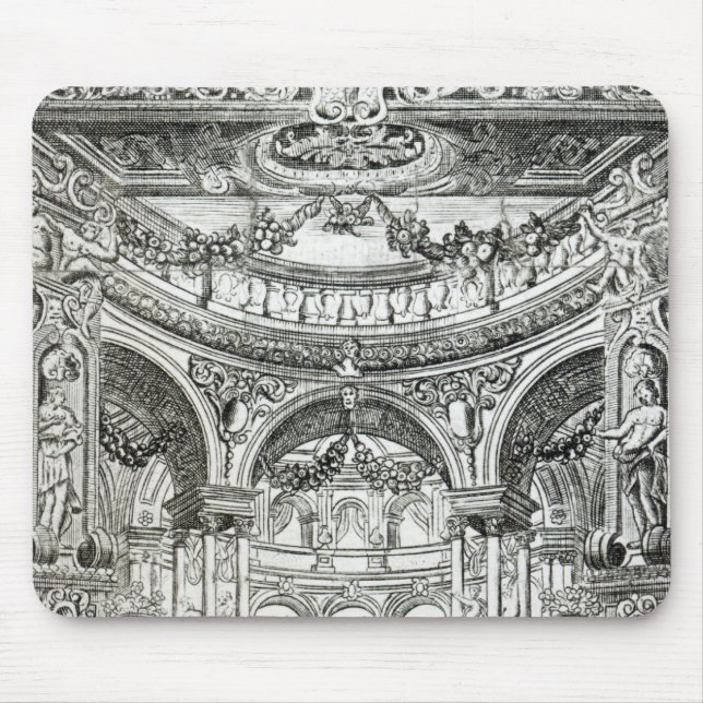 An Admission Ticket for Handel's oratorio Mouse Mat (Front)
