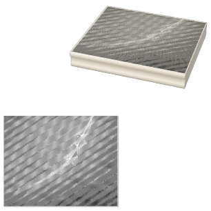 an aeroplane is flying in the blue sky rubber stamp