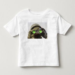 An Afghan soldier scans the horizon Toddler T-Shirt