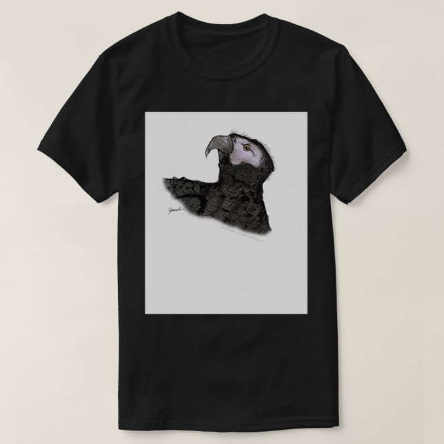 an african grey parrot T-Shirt (Design Front)