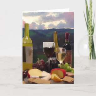 An Afternoon in Wine Country Card