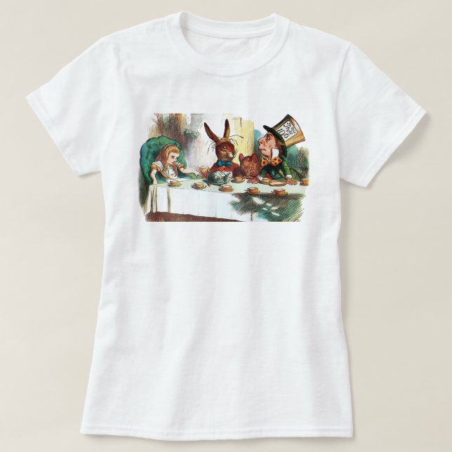 An Afternoon in Wonderland T-Shirt (Design Front)