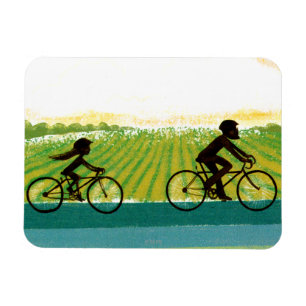 An Afternoon Ride Magnet