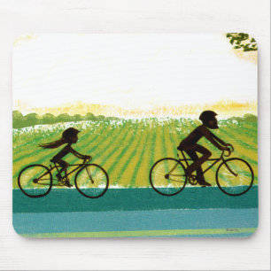 An Afternoon Ride Mouse Mat