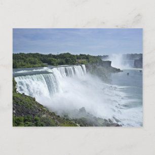 An afternoon view of the United States side of Postcard