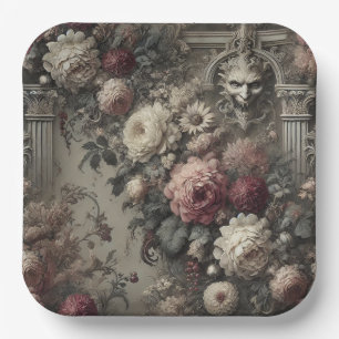 An Afternoon with Bram Stoker – Gothic Victorian Paper Plate