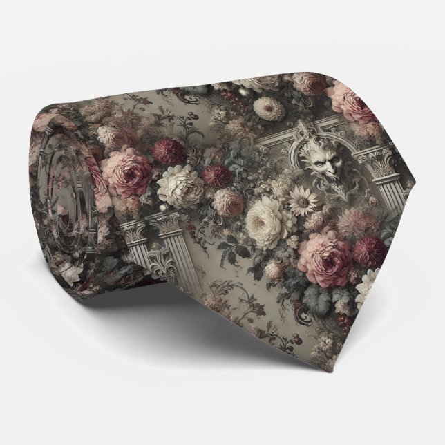 An Afternoon with Bram Stoker – Gothic Victorian Tie (Rolled)