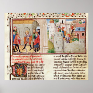 An Agreement and the Building of a Castle Poster