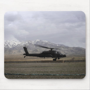 An AH-64A Apache taking off Mouse Mat