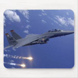 An Air Force F-15E Strike Eagle Mouse Mat