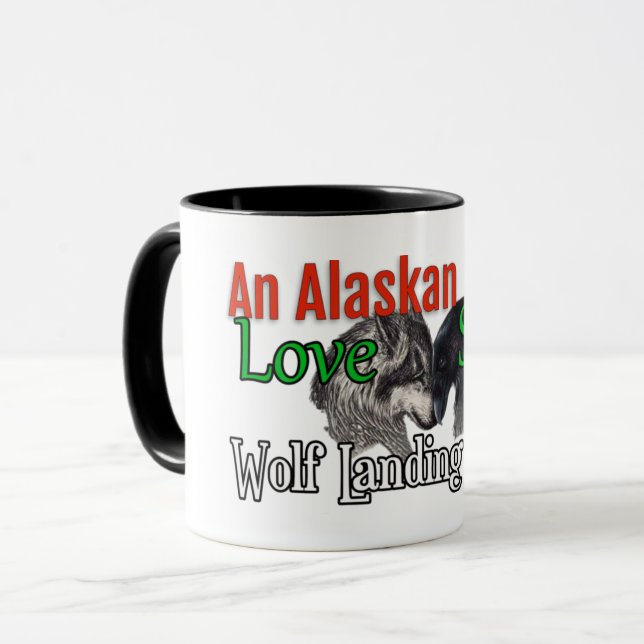 An Alaskan Love Story Coffee Cup (Front Left)