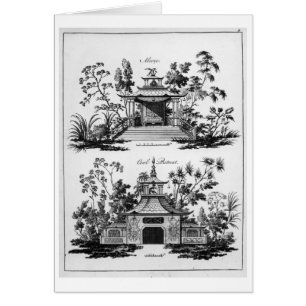 An Alcove and a Cool Retreat, from 'Chinese Archit