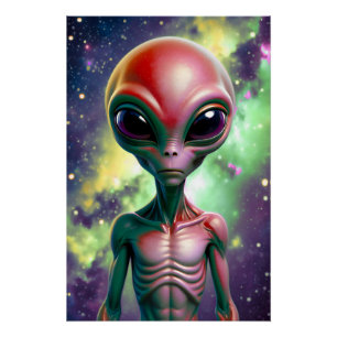 An alien poster