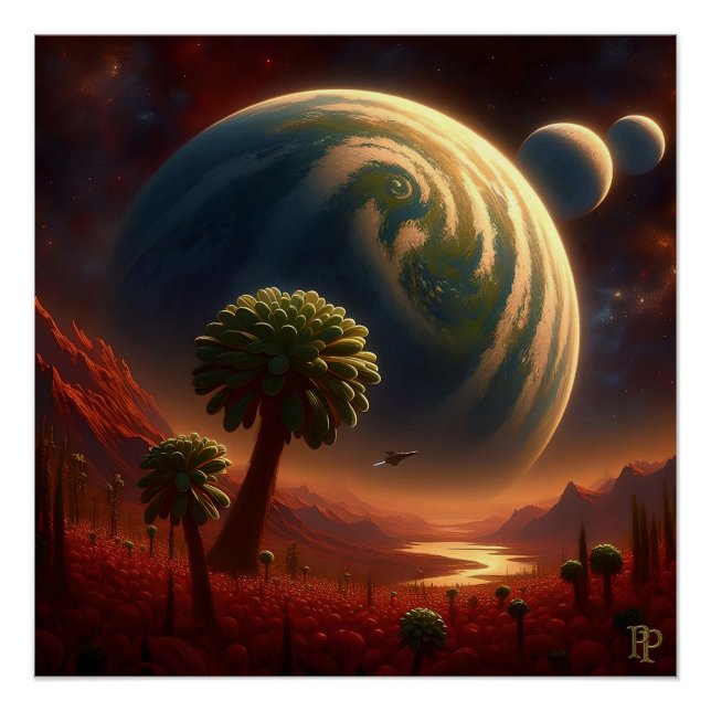 An Alien World Poster (Front)