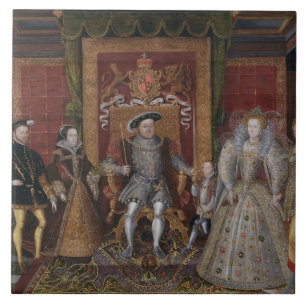 An Allegory of the Tudor Succession: The Family of Tile