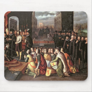An Allegory of the Tyranny of the Duke of Alba Mouse Mat