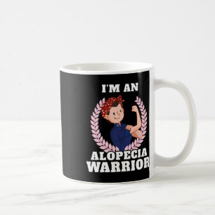 An Alopecia Warrior Alopecia Areata Awareness Gift Coffee Mug