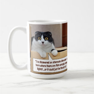An alternate dimension coffee mug