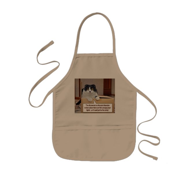 An alternate dimension kids apron (Front)