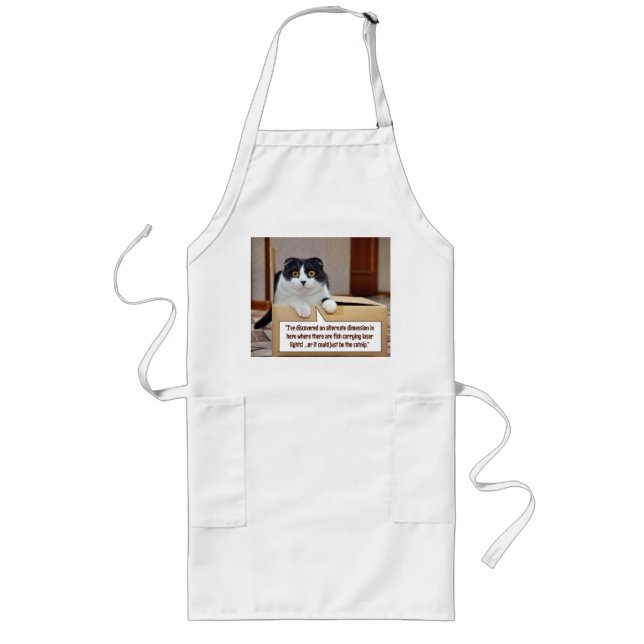 An alternate dimension long apron (Front)