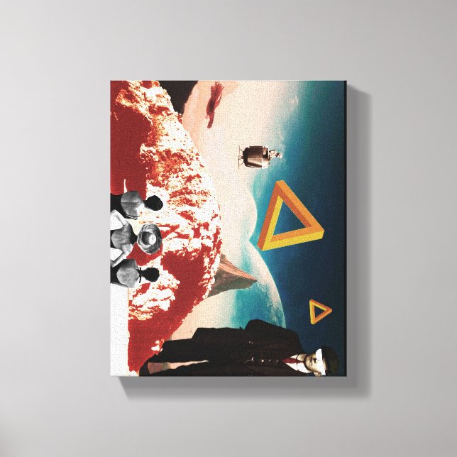 An alternative reality 2 canvas print (Front)
