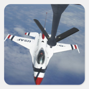 An Altus KC-135 Stratotanker Square Sticker