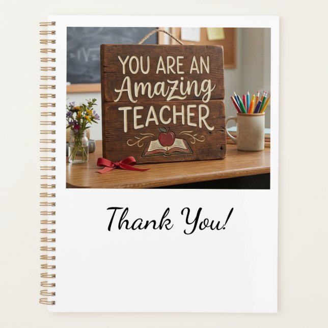 An Amazing teacher Planner (Front)