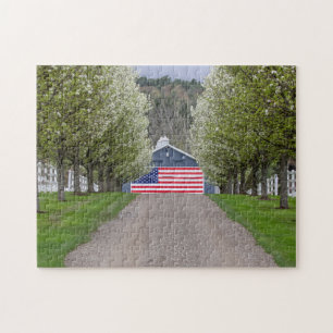An American Farm Jigsaw Puzzle