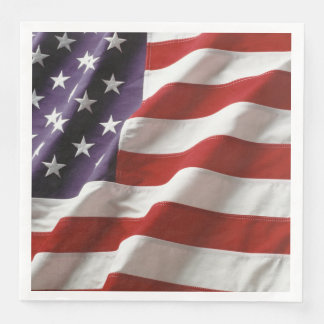 An American Flag Napkin