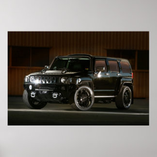 An American Urban Warrior - Hummer Poster
