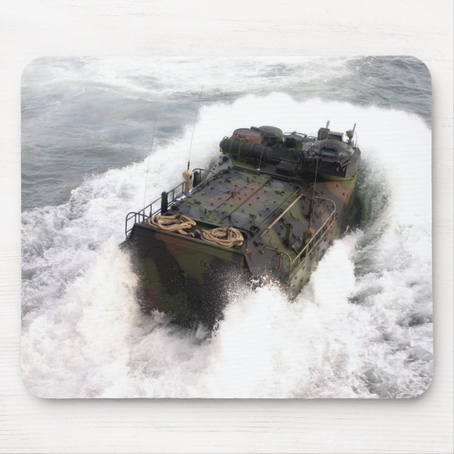 An amphibious assault vehicle 2 mouse mat (Front)