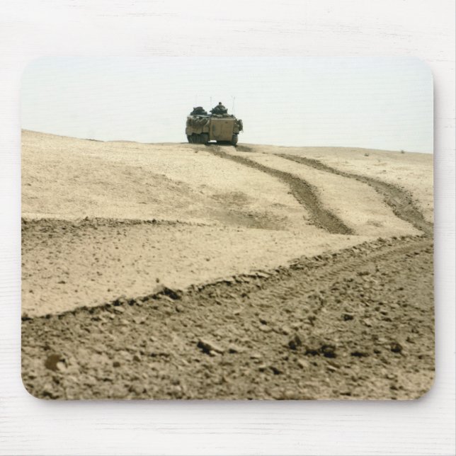 An amphibious assault vehicle mouse mat (Front)