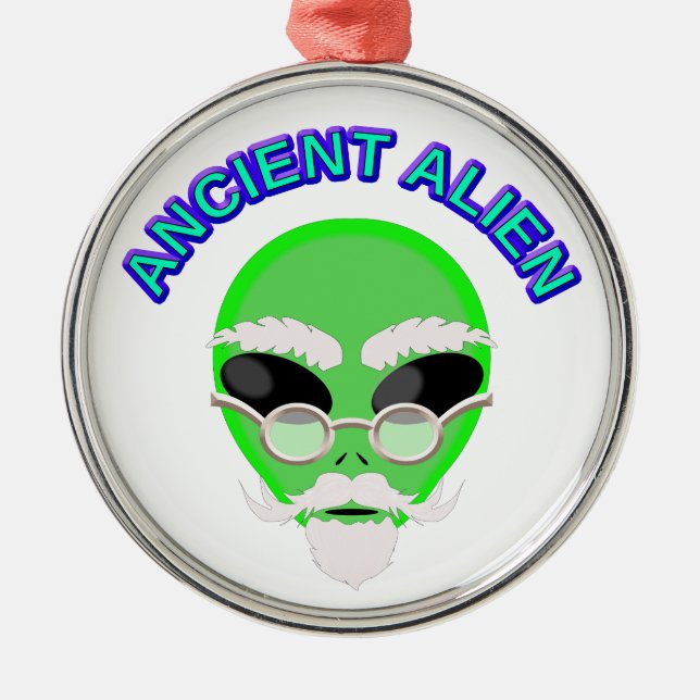 An Ancient Alien Metal Tree Decoration (Front)