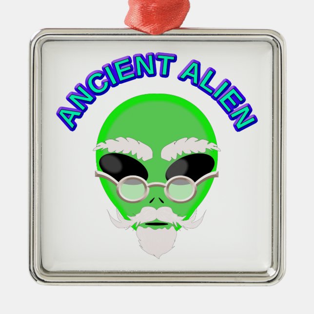 An Ancient Alien Metal Tree Decoration (Front)