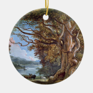 An Ancient Beech Tree, 1794 (oil on canvas) Ceramic Tree Decoration