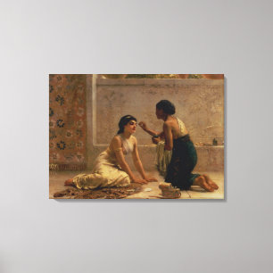 An Ancient Custom Canvas Print