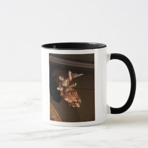 An angel above the altarpiece mug