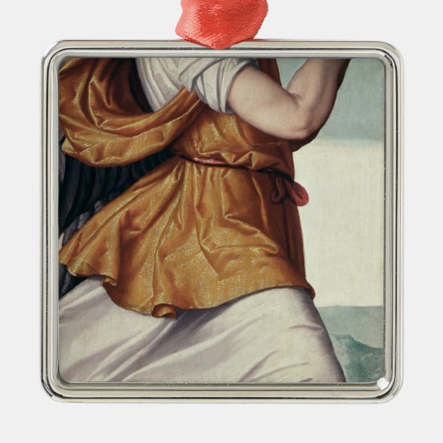 An Angel Metal Tree Decoration (Front)