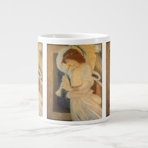 An Angel Playing a Flageolet By Burne Jones Large Coffee Mug