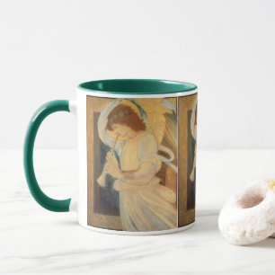 An Angel Playing a Flageolet By Burne Jones Mug