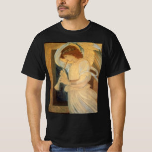 An Angel Playing a Flageolet By Burne Jones T-Shirt