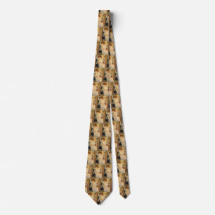 An Angel Playing a Flageolet By Burne Jones Tie
