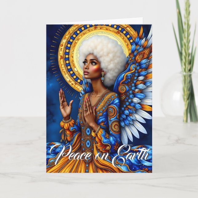 An Angel's Christmas  Card (Front)