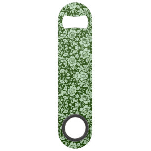 An antique floral damask