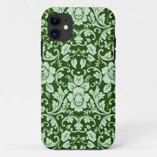 An antique floral damask iPhone 11 case
